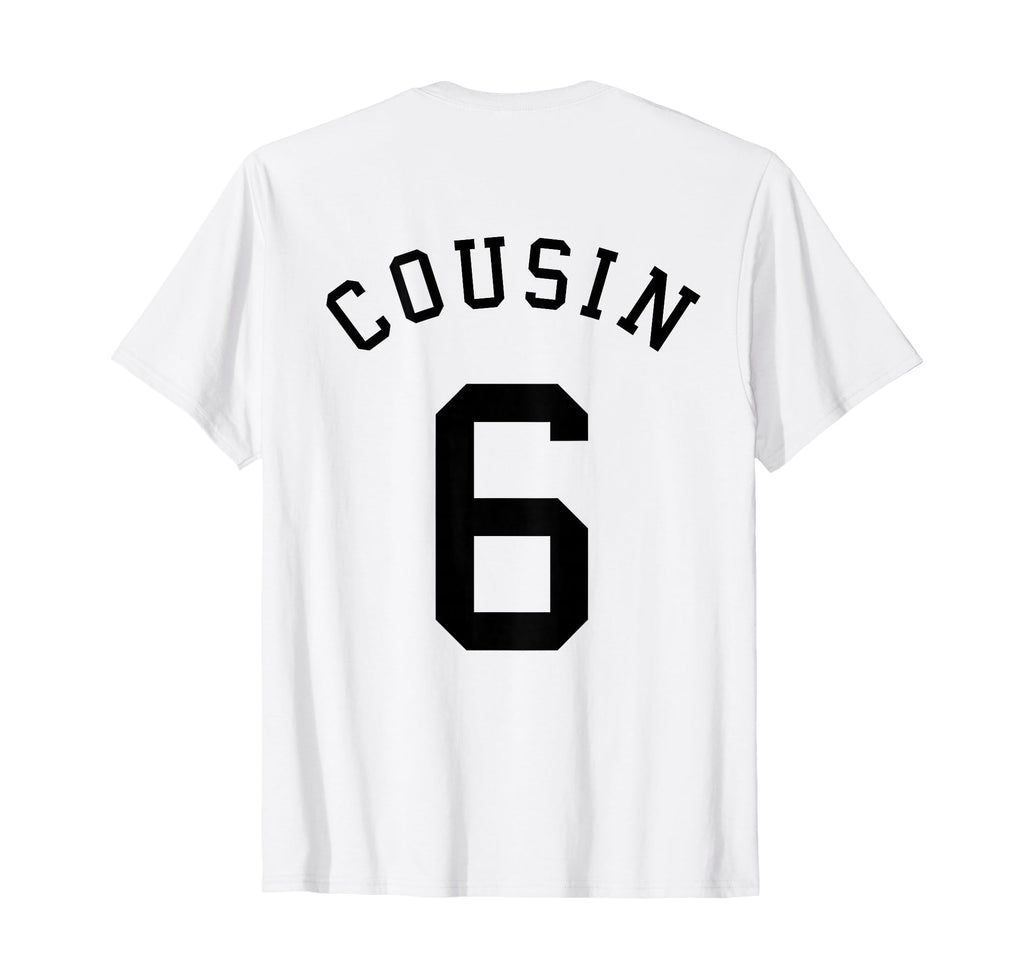 Cousin Team Uniform 6 Handball T-Shirt - Minimalist Print for Adults - T-Shirt, Sweatshirt, Hoodie