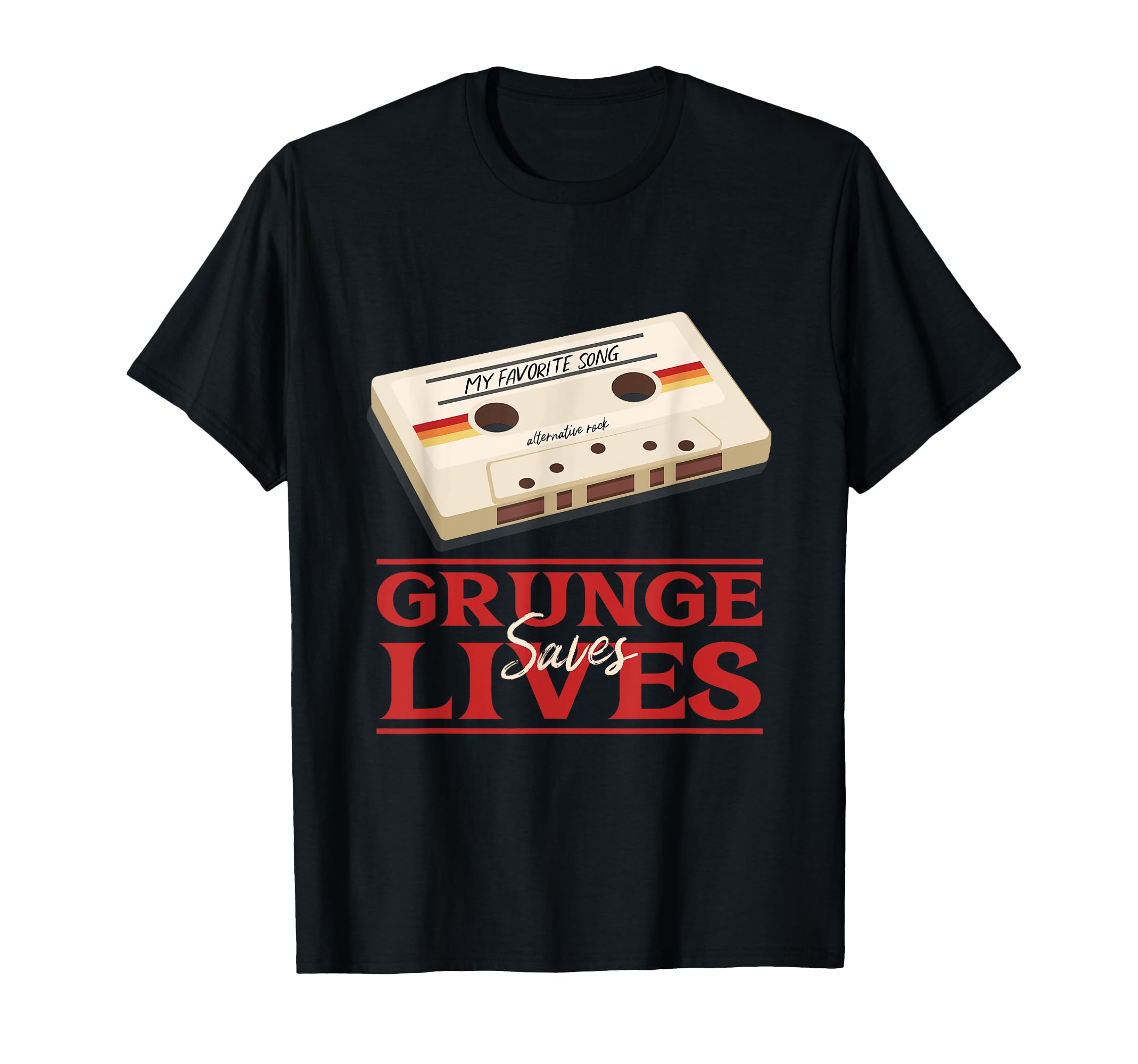 Grunge Alternative Rock 90S Music T-Shirt - Minimalist Print Men Women - T-Shirt, Sweatshirt, Hoodie
