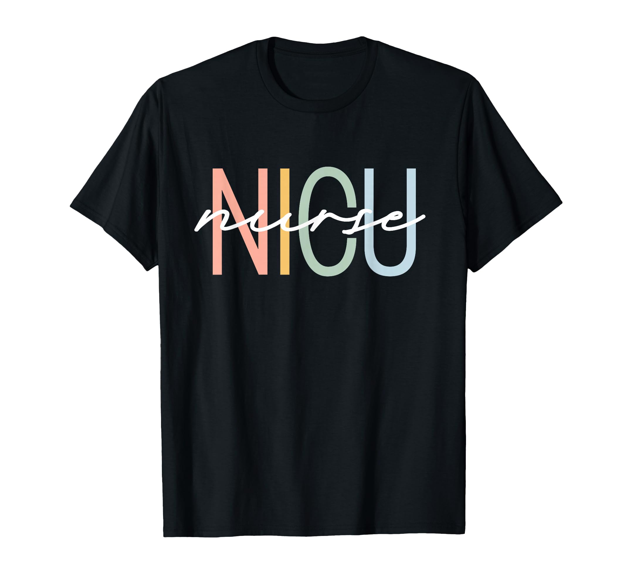 Nicu Nurse Icu Neonatal Boho Rainbow T-Shirt - Streetwear Style Men Women - T-Shirt, Sweatshirt, Hoodie