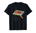 Cassette Tape Pencil Music Mixtape 80S T-Shirt - Unique Graphic Unisex - T-Shirt, Sweatshirt, Hoodie