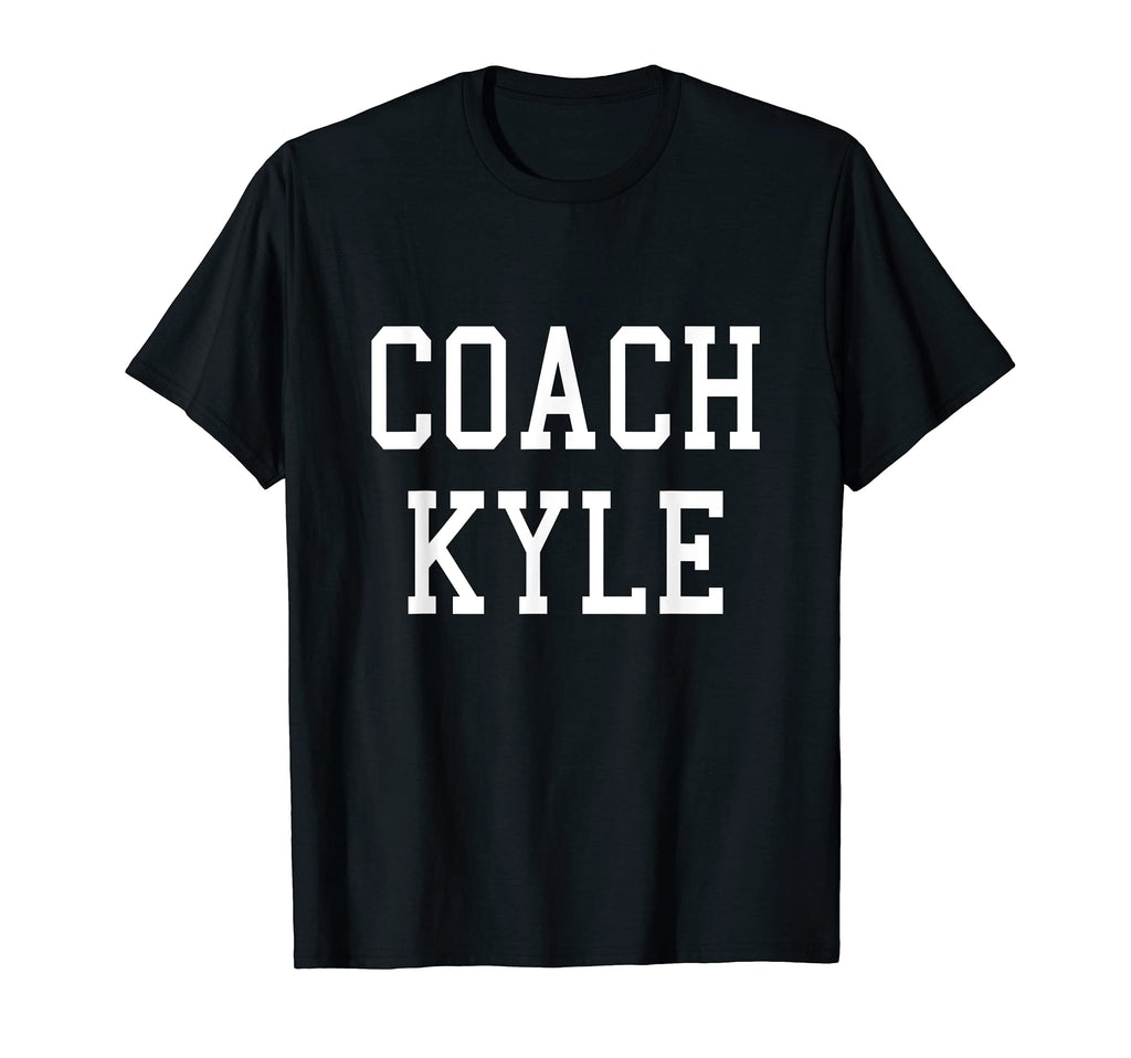 Coach Kyle Custom Football Soccer T-Shirt - Minimalist Print for Adults - T-Shirt, Sweatshirt, Hoodie