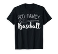 God Family Baseball Mom Mother Dad T-Shirt - Trendy Graphic for Adults - T-Shirt, Sweatshirt, Hoodie