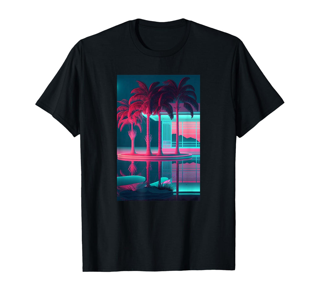 Vaporwave Aesthetic Trippy T-Shirt - Casual Everyday Wear Men Women - T-Shirt, Sweatshirt, Hoodie