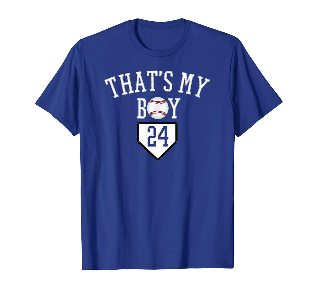 Thats My 24 Baseball Number 24 T-Shirt - Casual Everyday Wear Men Women - T-Shirt, Sweatshirt, Hoodie