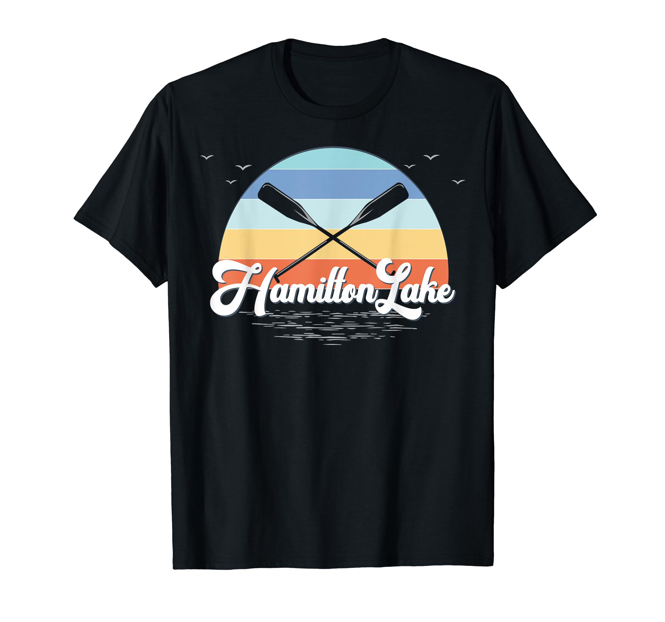 Hamilton Lake Hamilton Indiana Sunset T-Shirt - Aesthetic Graphic Unisex - T-Shirt, Sweatshirt, Hoodie