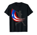 Puerto Rico Baseball Flag Player Boricua T-Shirt - Graphic Print Men Women - T-Shirt, Sweatshirt, Hoodie