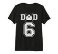 Number 6 Players Biggest Fan Baseball Or T-Shirt - Custom Art Print Unisex - T-Shirt, Sweatshirt, Hoodie