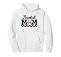 Baseball Mama Baseball Mom Baseball Bow Hoodie - Trendy Graphic Unisex - T-Shirt, Sweatshirt, Hoodie