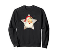 Santa Star Boho Old Time Sweatshirt - Aesthetic Graphic Men Women - T-Shirt, Sweatshirt, Hoodie