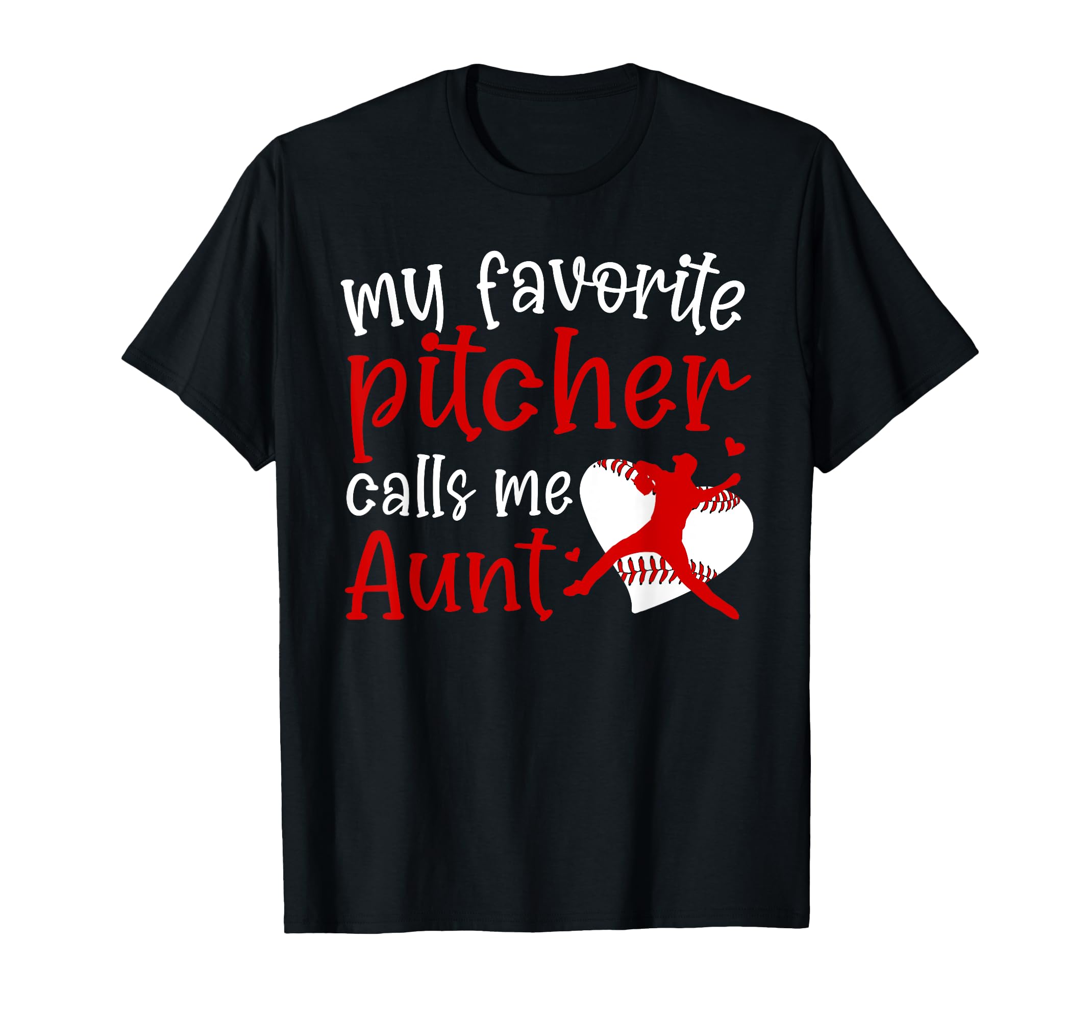 My Favorite Baseball Pitcher T-Shirt - Casual Everyday Wear for Adults - T-Shirt, Sweatshirt, Hoodie