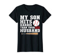 Womens My Son Hits Harder Than Your T-Shirt - Casual Everyday Wear Unisex - T-Shirt, Sweatshirt, Hoodie