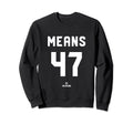 John Means 47 Baltimore Mlb Sweatshirt - Custom Art Print for Adults - T-Shirt, Sweatshirt, Hoodie