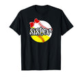 Softball Baseball Sister Baseball T-Shirt - Unique Graphic Men Women - T-Shirt, Sweatshirt, Hoodie