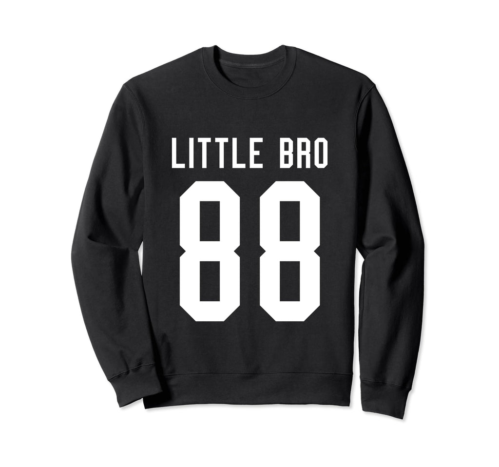 Number 88 Little Bro Biggest Sweatshirt - Casual Everyday Wear for Adults - T-Shirt, Sweatshirt, Hoodie