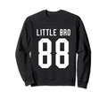 Number 88 Little Bro Biggest Sweatshirt - Casual Everyday Wear for Adults - T-Shirt, Sweatshirt, Hoodie