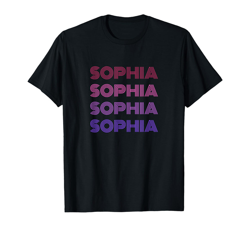Funny Sophia First Given Name Is Pride T-Shirt - Graphic Print for Adults - T-Shirt, Sweatshirt, Hoodie
