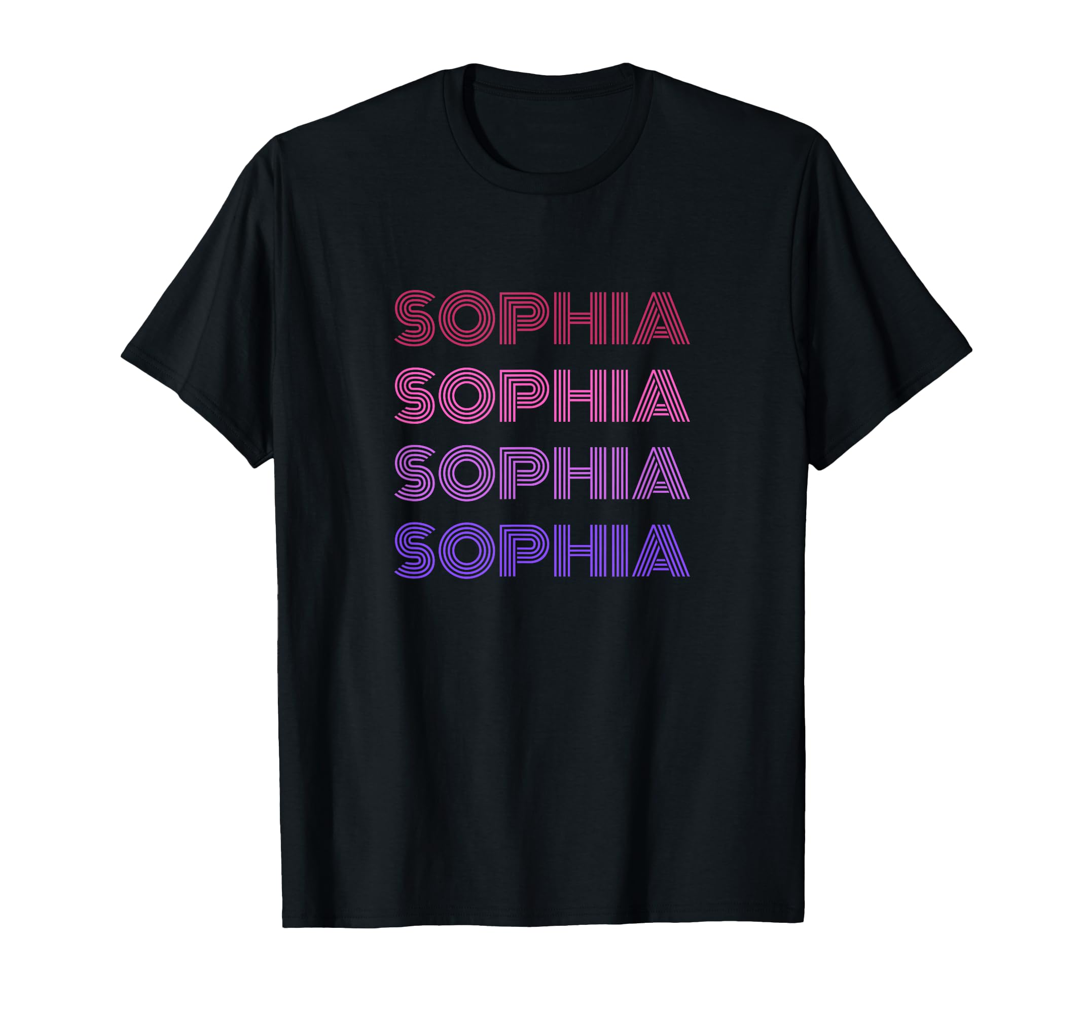 Funny Sophia First Given Name Is Pride T-Shirt - Graphic Print for Adults - T-Shirt, Sweatshirt, Hoodie