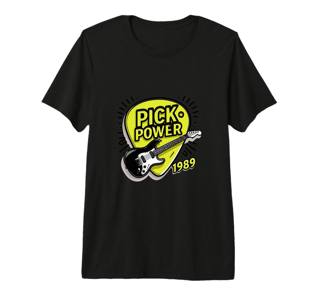 Guitar Player Music Lover 1989 Tri T-Shirt - Unique Graphic for Adults - T-Shirt, Sweatshirt, Hoodie