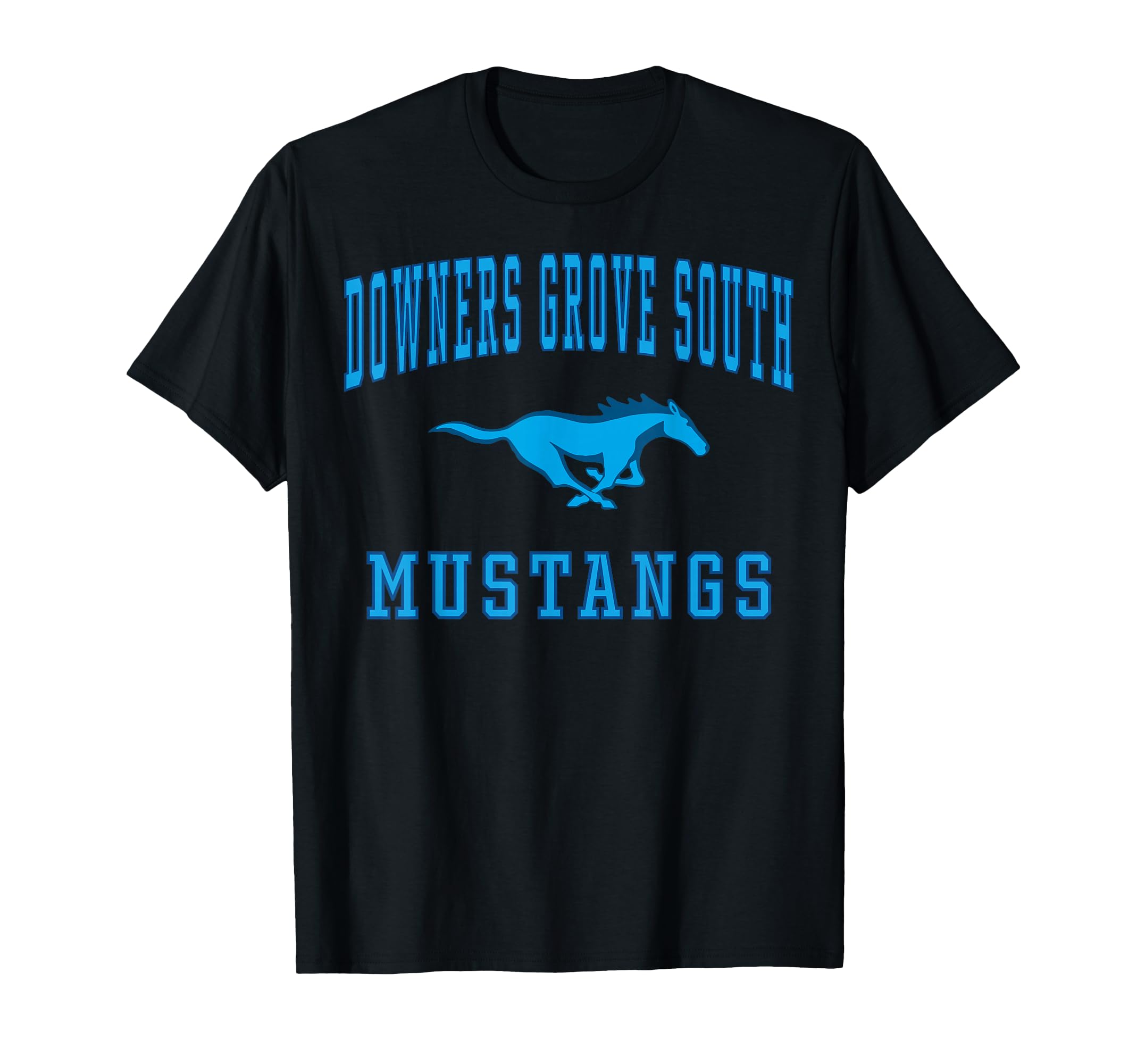 Downers Grove South High School Mustangs C1 T-Shirt - Unique Graphic Unisex - T-Shirt, Sweatshirt, Hoodie