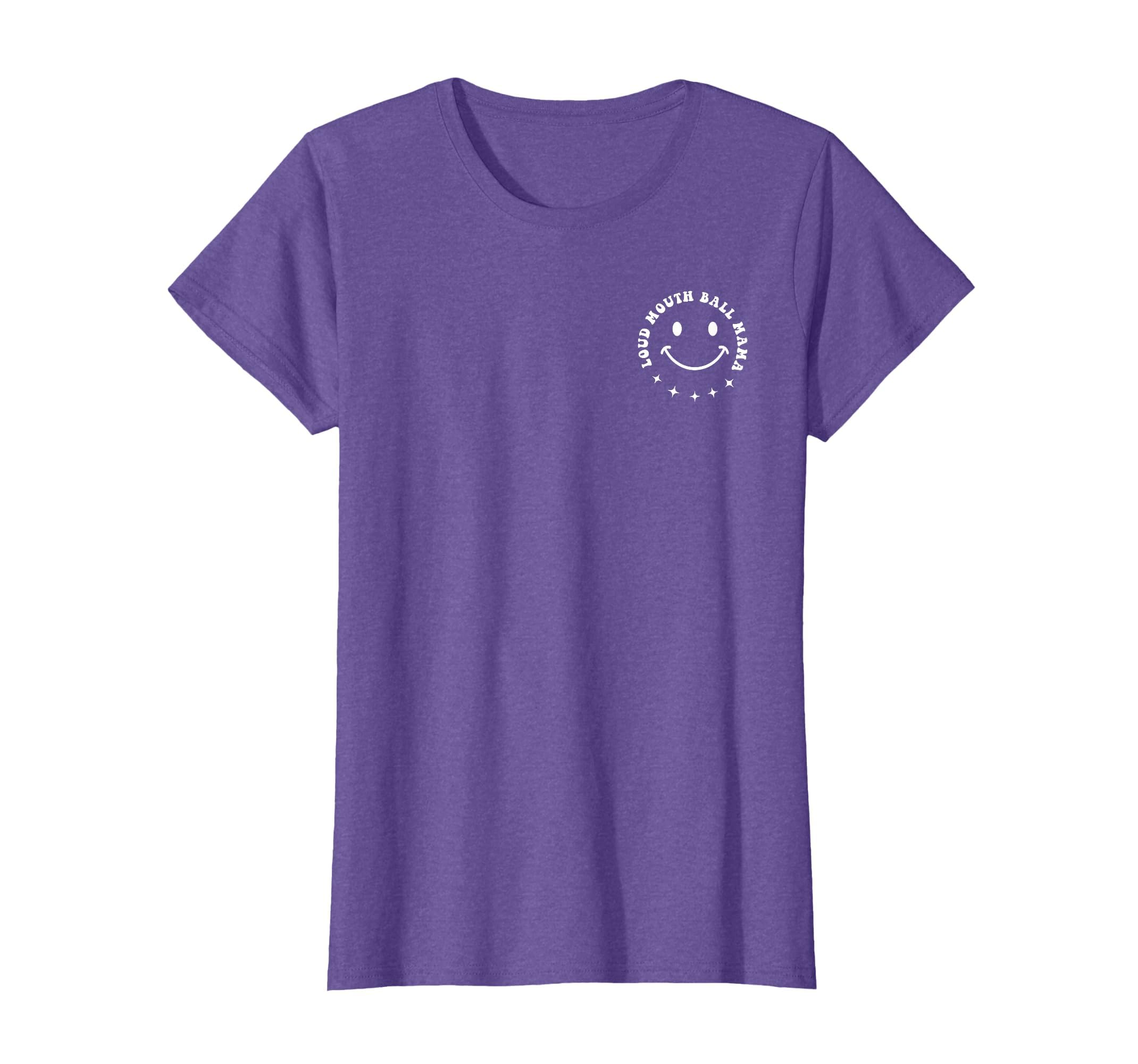Somebodys Loud Mouth Ball Mama Baseball T-Shirt - Novelty Apparel Unisex - T-Shirt, Sweatshirt, Hoodie