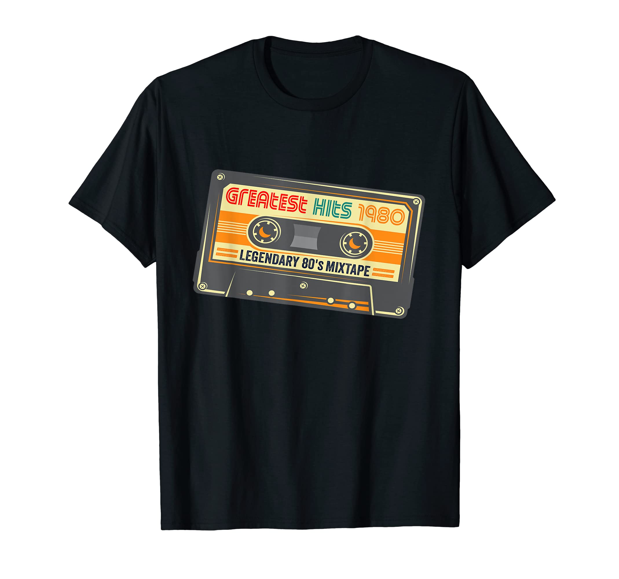 Best 1980 Birthday Gifts Cassette T-Shirt - Casual Everyday Wear Men Women - T-Shirt, Sweatshirt, Hoodie