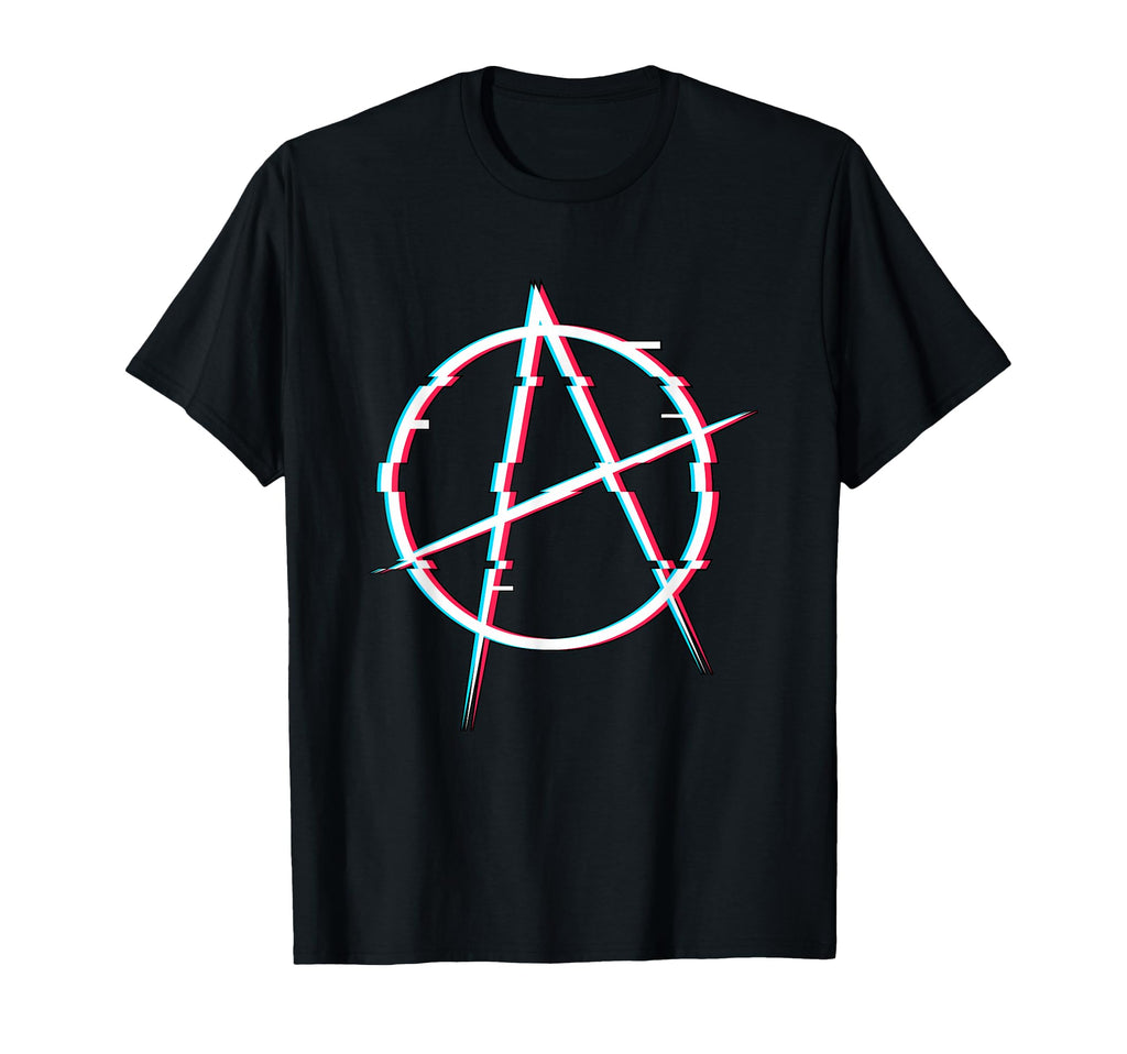 Anarchy Symbol Anarchist Anti T-Shirt - Unique Graphic for Adults - T-Shirt, Sweatshirt, Hoodie
