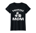 Yahtzee Mom Dice Game Night Mothers Day T-Shirt - Minimalist Print Unisex - T-Shirt, Sweatshirt, Hoodie