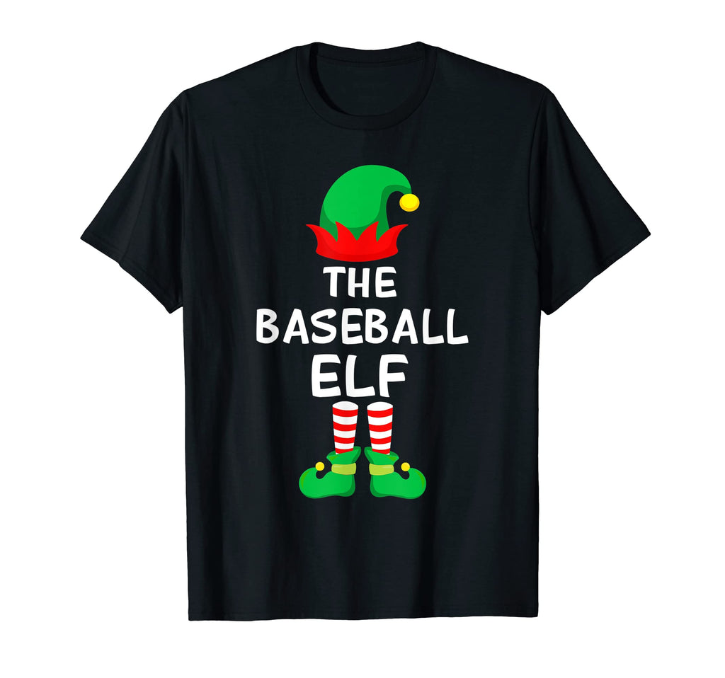 Funny Baseball Elf Family Matching T-Shirt - Fun Novelty Design for Adults - T-Shirt, Sweatshirt, Hoodie