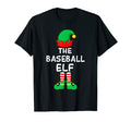 Funny Baseball Elf Family Matching T-Shirt - Fun Novelty Design for Adults - T-Shirt, Sweatshirt, Hoodie