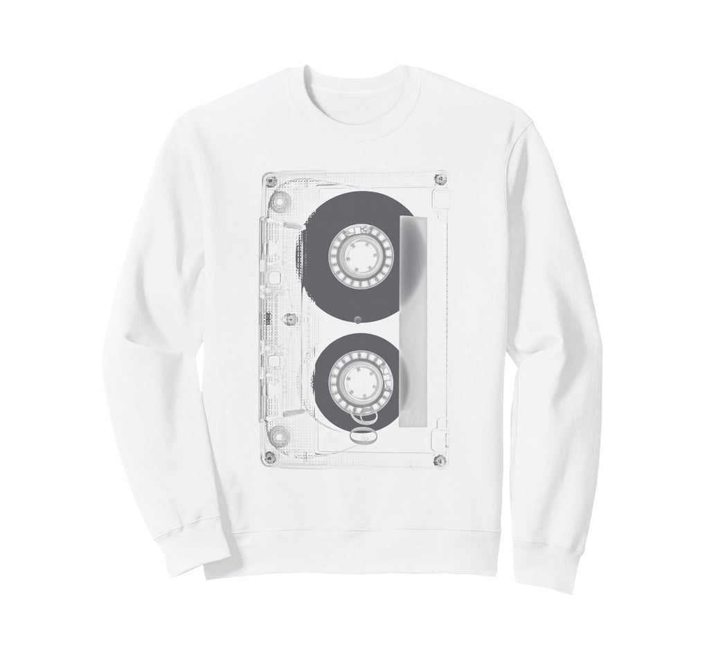 Cassette Audio Tape Aesthetic Sweatshirt - Custom Art Print for Adults - T-Shirt, Sweatshirt, Hoodie