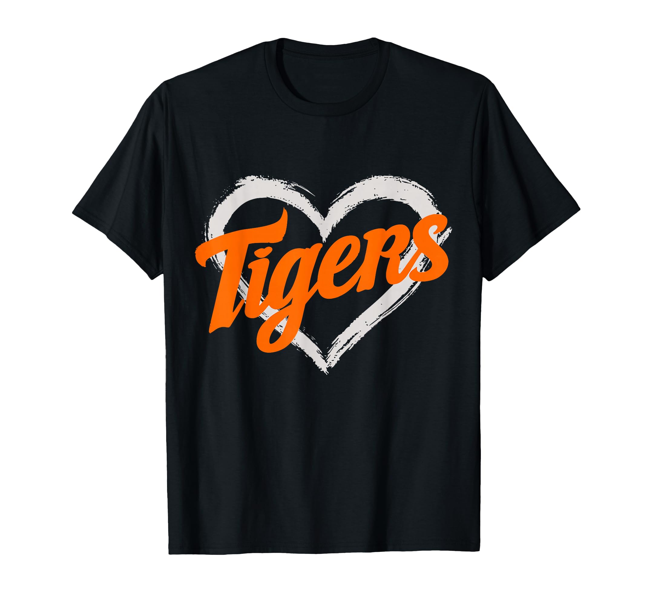 Tigers Heart Throwback T-Shirt - Streetwear Style for Adults - T-Shirt, Sweatshirt, Hoodie