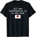 Task Instructions Quote Workplace Sarcasm - Adult & Kids T-Shirts, Sweatshirts & Hoodies apparel design preview 1