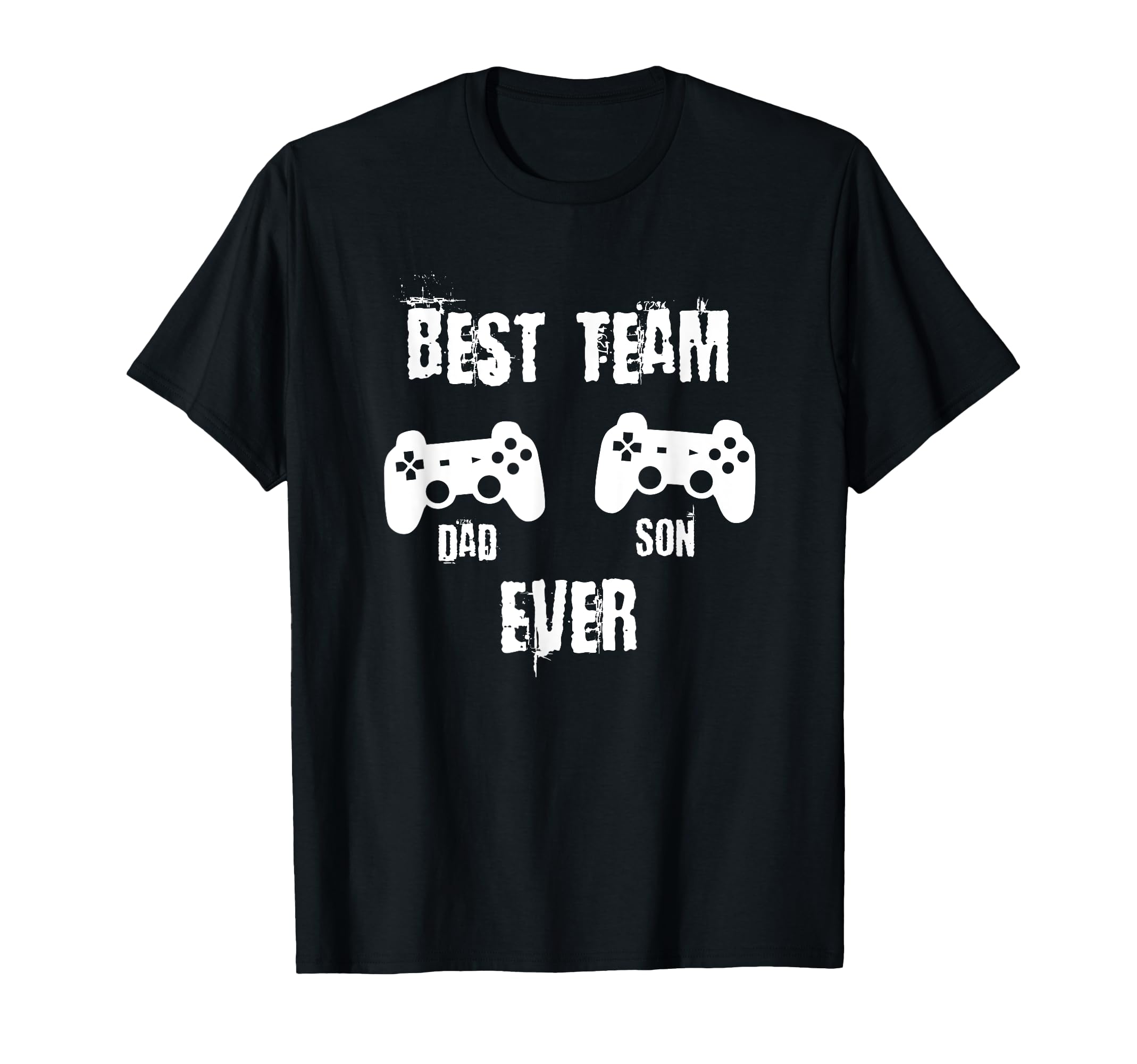 Funny Dad And Son Gamer Best Team T-Shirt - Fun Novelty Design for Adults - T-Shirt, Sweatshirt, Hoodie