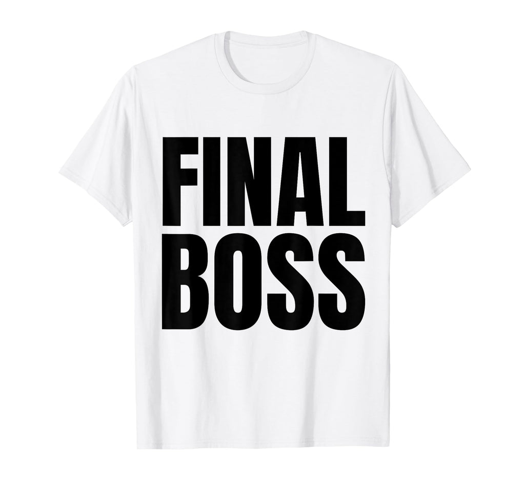 Final Boss Funny Y2K Aesthetic 2000S T-Shirt - Custom Art Print for Adults - T-Shirt, Sweatshirt, Hoodie