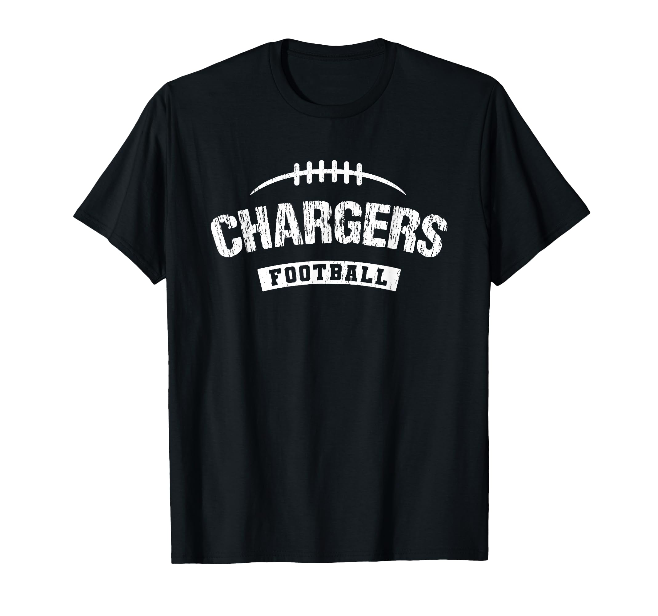 Chargers Clear Springs Football Distressed T-Shirt - Trendy Graphic Unisex - T-Shirt, Sweatshirt, Hoodie