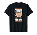 Chai Served All Day Diner Restaurant T-Shirt - Minimalist Print for Adults - T-Shirt, Sweatshirt, Hoodie