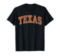 Texas Tx Athletic Sports 80S 90S T-Shirt - Custom Art Print Unisex - T-Shirt, Sweatshirt, Hoodie