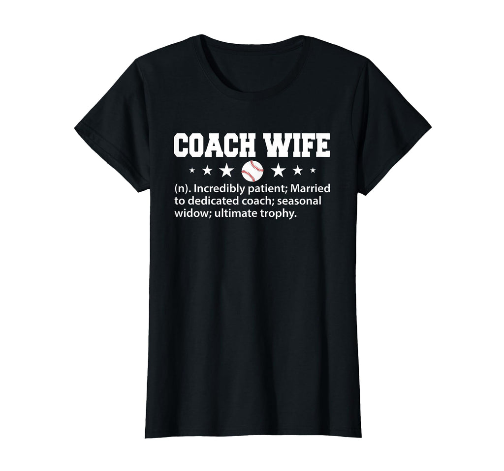 Womens Baseball Coach Wife Incredibly T-Shirt - Unique Graphic for Adults - T-Shirt, Sweatshirt, Hoodie