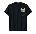 Corgi Pocket Rainbow Sunglasses Corgi T-Shirt - Custom Art Print Unisex - T-Shirt, Sweatshirt, Hoodie