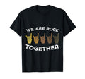 We Rock Together Rock Hand Sign Music T-Shirt - Unique Graphic for Adults - T-Shirt, Sweatshirt, Hoodie