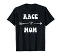 Race Mom Racer Racing Car Stylish Sports T-Shirt - Minimalist Print Unisex - T-Shirt, Sweatshirt, Hoodie