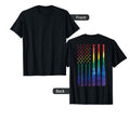 Baseball Family Biggest Fan Rainbow T-Shirt - Minimalist Print Men Women - T-Shirt, Sweatshirt, Hoodie