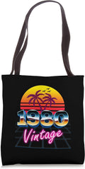 Born 1980 46th Birthday Retro 80's Style - Adult & Kids T-Shirts, Sweatshirts & Hoodies apparel design preview 1