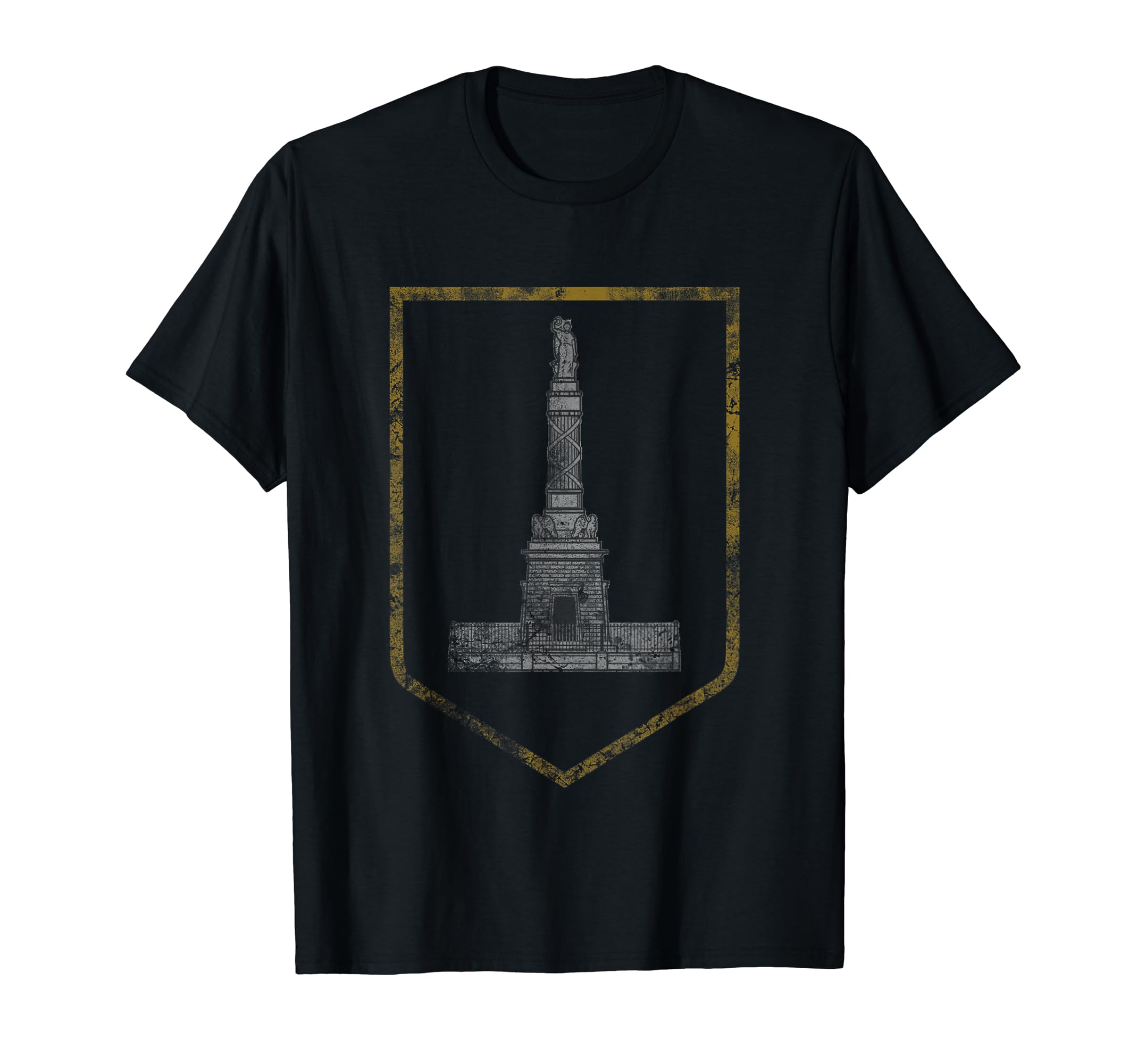 Baltimore Maryland Flag Distressed T-Shirt - Novelty Apparel Men Women - T-Shirt, Sweatshirt, Hoodie