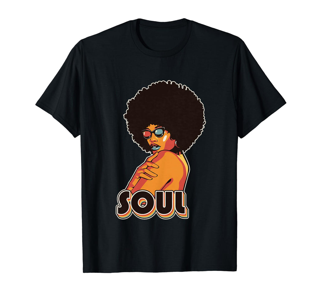 Artsy Womens Funk 70S Costume T-Shirt - Casual Everyday Wear Men Women - T-Shirt, Sweatshirt, Hoodie