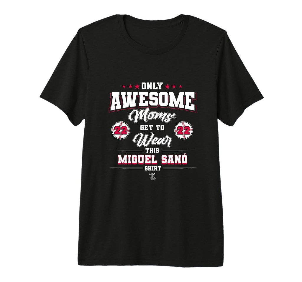 Miguel San Awesome Moms Tri Blend T-Shirt - Streetwear Style Men Women - T-Shirt, Sweatshirt, Hoodie