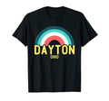 Dayton Ohio Rainbow T-Shirt - Minimalist Print for Adults - T-Shirt, Sweatshirt, Hoodie