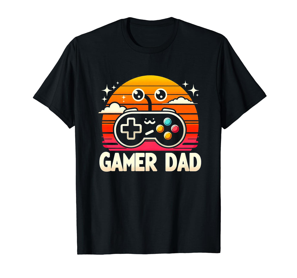 Gamer Dad Game Controller Gaming Video T-Shirt - Streetwear Style Unisex - T-Shirt, Sweatshirt, Hoodie