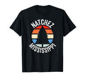 Natchez Mississippi Ms 80S 70S T-Shirt - Casual Everyday Wear Men Women - T-Shirt, Sweatshirt, Hoodie
