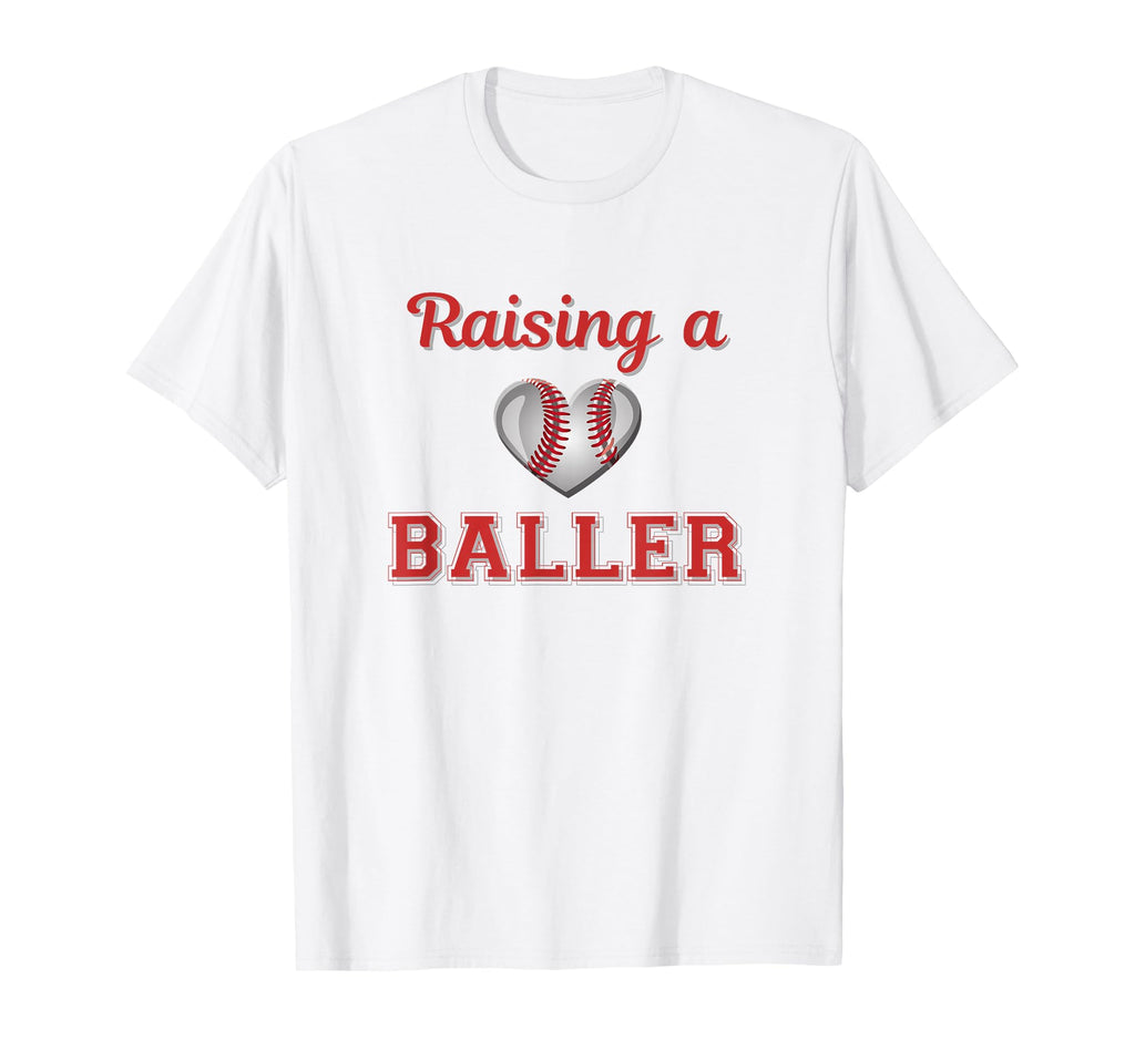 Raising Baller Baseball Season T-Shirt - Unique Graphic for Adults - T-Shirt, Sweatshirt, Hoodie
